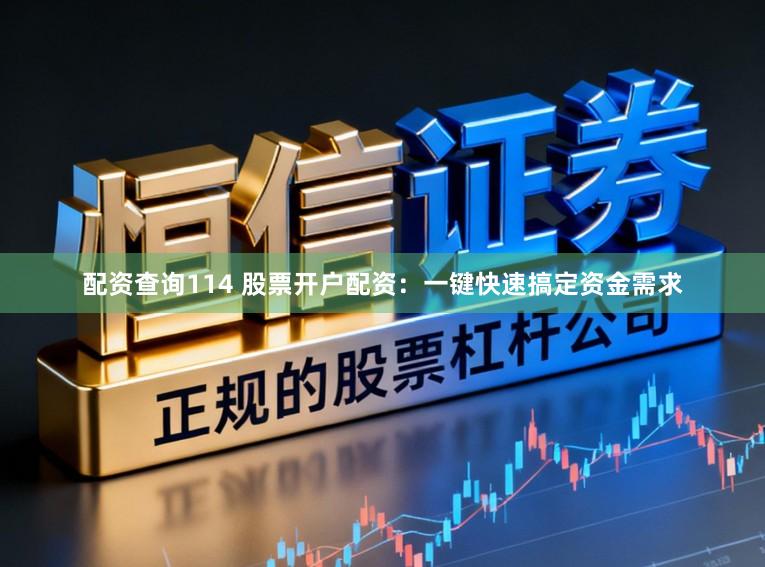 配资查询114 股票开户配资：一键快速搞定资金需求